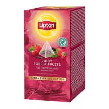 Lipton 'Juicy Forest Fruits' Tea - 25 pyramid bags - Exclusive Selection Range - Blend