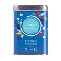 Vanille Chantilly flavoured black tea - 80g loose leaf tea - Comptoir Français du Thé. - Blend