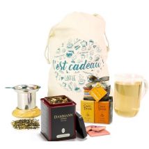 Dammann Frères - Father's Day gift pack - Tea infuser mug