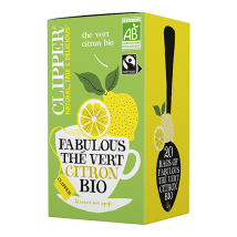 Clipper - Fabulous Lemon Green Tea - 20 bags - Individually wrapped