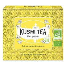 Kusmi Tea Organic Jasmine Green Tea - 20 tea bags - Flavoured Teas/Infusions