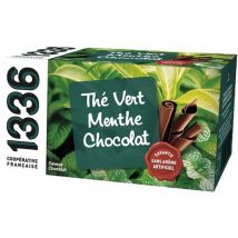 1336 (SCOP TI) - Thé Vert Menthe Chocolat - 20 sachets - 1336 (SCOP TI)