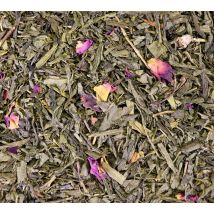 Comptoir Français du Thé 'Rose-litchi' green tea - 100g loose leaf tea - Blend