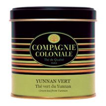 Yunnan Vert natural green tea in luxury tin - 100g loose leaf tea - Compagnie Coloniale - China