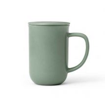 Viva Scandinavia Tea Mug With Stainless Steel Infuser Minima Stone Green - 500ml