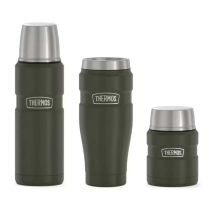 Thermos - Pack isotherme (Bouteille - Mug - Lunch Box) Army Green 47cl - THERMOS