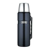 Thermos King Stainless Steel Insulated Flask Dark Blue - 1.2L