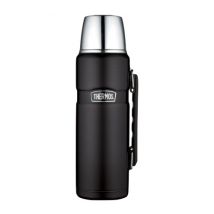 Thermos King Stainless Steel Insulated Flask Black Matte - 1.2L - 120.0000