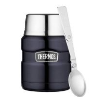 Thermos - Lunch box isotherme inox Thermos King bleu nuit 47 cl - Thermos