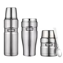 Thermos - Pack isotherme (Bouteille - Mug - Lunch Box) Inox Thermos King 47 cl - THERMOS