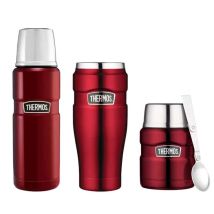Thermos - Pack isotherme (Bouteille - Mug - Lunch Box) King Rouge 47 cl - THERMOS
