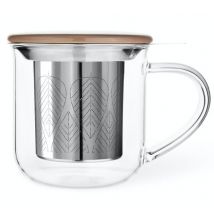 Viva Scandinavia Tea Mug in Glass and Ceramic - 40cl