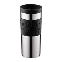 Bodum Travel Mug Stainless Steel (Screw Lid) Black - 35cl