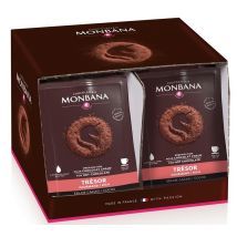 Monbana Trésor de Chocolat Hot Chocolate Powder - 50 sachets