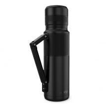 CONTIGO Insulated bottle in black - 1.2L with handy strap - 120.0000