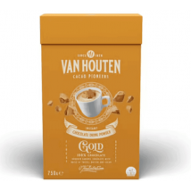 Van Houten - Poudre de chocolat râpé - Chocolat blanc au caramel - 750 g - VAN HOUTEN