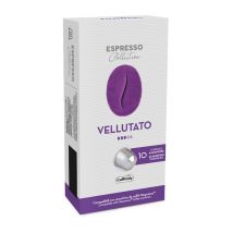 Caffitaly - 10 capsules Vellutato - compatibles Nespresso - CAFFITALY