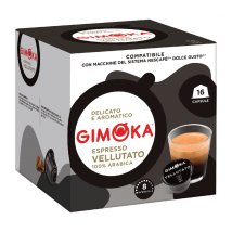 Gimoka - 16 Capsules Compatibles Nescafe Dolce Gusto Vellutato - GIMOKA