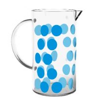 Verre De Rechange Pour Cafetière Zak!designs Dot Dot Bleue - 8 Tasses