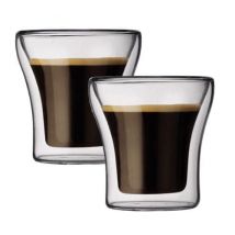 Special Offer: Buy 4 Get 2 Free Bodum 10cl Assam Glasses - Double wall