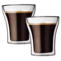Bodum Assam Set of 2 Double Wall Glasses - 20cl - Double wall