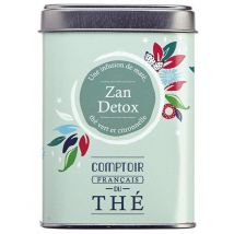 Comptoir Français du Thé - Zen Detox tea - 100g loose leaf tea tin - Blend