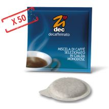 Zicaffè - 50 dosettes ESE Zidec Cialda Decaffeinato - ZICAFFE