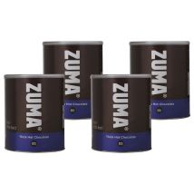 Zuma Thick Hot Chocolate suitable for vegetarians or vegans - 4 x 2kg