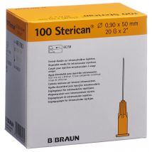 Sterican Nadel 20G 0.90x50mm gelb Luer (100 Stück)