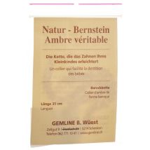 Kern Natur Bernstein Barockkette 35cm Bébé (1 Stück)