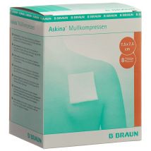 Askina Mullkompresse 7.5cmx7.5cm steril (25 Stück)