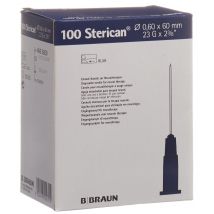 Sterican Nadel 23G 0.60x60mm blau Luer (100 Stück)