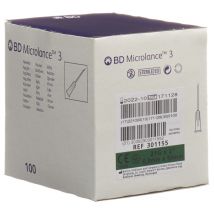 BD Microlance 3 Injektion Kanüle 0.80x50mm grün (100 Stück)