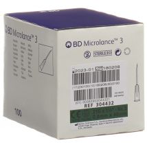 BD Microlance 3 Injektion Kanüle 0.80x40mm grün (100 Stück)