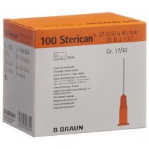 Sterican Nadel Dent 25G 0.5x40mm orange (100 Stück)
