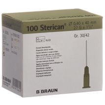 Sterican Nadel Dent 27G 0.4x40mm grau (100 Stück)
