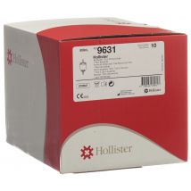 Hollister Urin-Beinbeutel 800ml mit Ableitungsschlauch 10cm Rücklaufsperre steril (10 Stück)