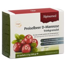 ALPINAMED Preiselbeer D-Mannose Trinkgranulat (20 g)