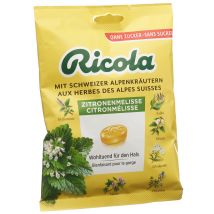 Ricola Zitronenmelisse Bonbons ohne Zucker mit Stevia (125 g)