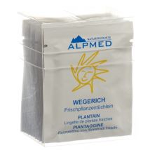 Alpmed Frischpflanzentüchlein Wegerich (13 Stück)