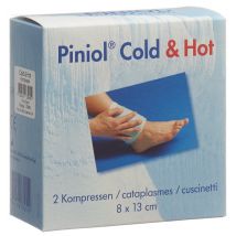 PINIOL Cold Hot Kompresse 8cmx13cm (2 Stück)