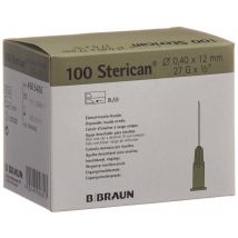 Sterican Nadel 27G 0.40x12mm grau Luer (100 Stück)