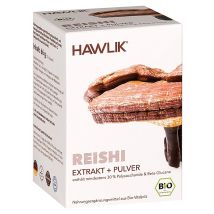 Hawlik Reishi Extrakt + Pulver Kapsel (120 Stück)