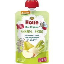 Holle Fennel Frog - Pouchy Birne Apfel Fenchel (100 g)