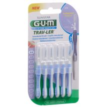 GUM TRAV-LER Trav-Ler 0.6mm ISO 1 cylindric lila (6 Stück)