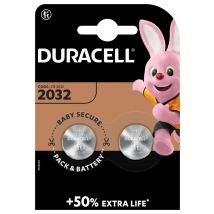 Duracell Batterie CR2032 3V Lithium B2 XL (2 Stück)