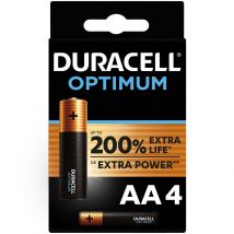 Duracell Batterie Optimum AA (4 Stück)