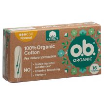 o.b. Organic Nrmal (16 Stück)