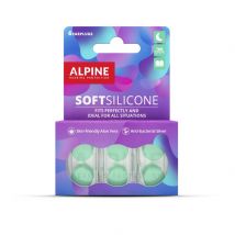 ALPINE SoftSilicone Gehörschutzstöpsel (6 Stück)