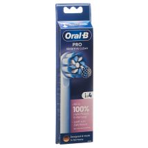 Oral-B Aufsteckbürsten Sensitive Clean Pro (4 Stück)